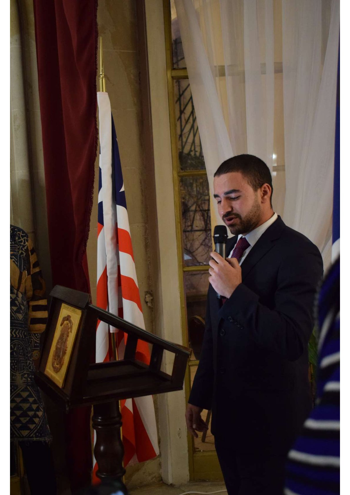 Fares MAHMOUD discours Libéria